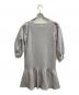 LANVIN (ランバン) 長袖ワンピース グレー サイズ:38：8000円