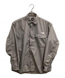 THE NORTH FACE（ザ ノース フェイス）の古着「シャツ」｜ライトグレー