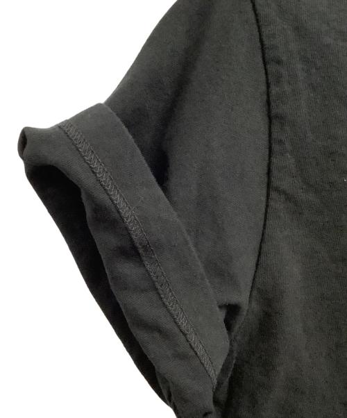 ドカベン（ドカベン）ドカベン (ドカベン) 墓場画廊 (ハカバガロウ) 半袖カットソー ブラック サイズ:Mの古着・服飾アイテム