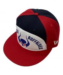 New Era×近鉄バファローズ（ニューエラ×キンテツバファローズ）の古着「キャップ」｜レッド×ホワイト×ネイビー