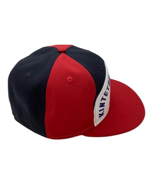 New Era（ニューエラ）New Era (ニューエラ) 近鉄バファローズ (キンテツバファローズ) キャップ レッド×ホワイト×ネイビー サイズ:57.7cmの古着・服飾アイテム