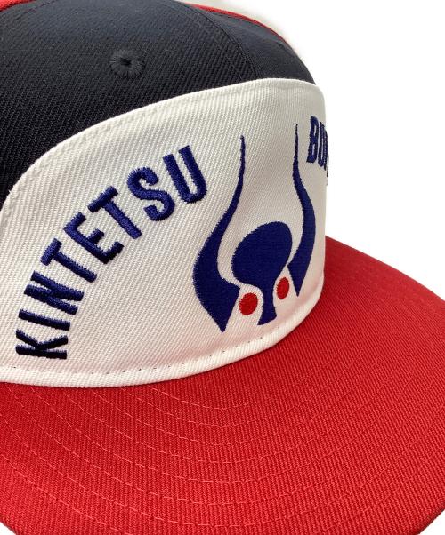 New Era（ニューエラ）New Era (ニューエラ) 近鉄バファローズ (キンテツバファローズ) キャップ レッド×ホワイト×ネイビー サイズ:57.7cmの古着・服飾アイテム