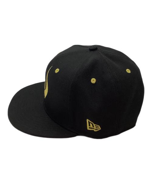 New Era（ニューエラ）New Era (ニューエラ) キャップ ブラック×ゴールド サイズ:MLサイズの古着・服飾アイテム