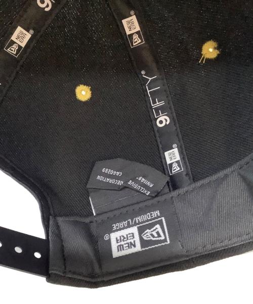 New Era（ニューエラ）New Era (ニューエラ) キャップ ブラック×ゴールド サイズ:MLサイズの古着・服飾アイテム