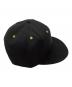 中古・古着 New Era (ニューエラ) キャップ ブラック×ゴールド サイズ:MLサイズ：7000円