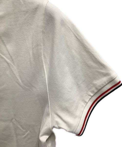MONCLER（モンクレール）MONCLER (モンクレール) 半袖カットソー ホワイト サイズ:Mの古着・服飾アイテム