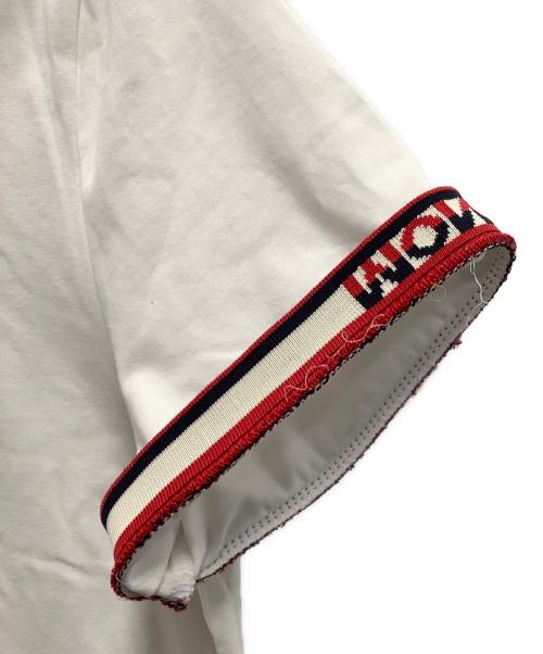 MONCLER（モンクレール）MONCLER (モンクレール) 半袖カットソー ホワイト サイズ:Mの古着・服飾アイテム