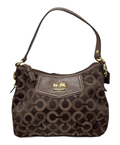 COACH（コーチ）COACH (コーチ) ハンドバッグ ブラウンの古着・服飾アイテム