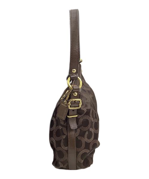 COACH（コーチ）COACH (コーチ) ハンドバッグ ブラウンの古着・服飾アイテム
