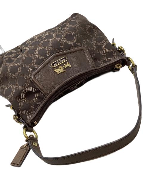 COACH（コーチ）COACH (コーチ) ハンドバッグ ブラウンの古着・服飾アイテム