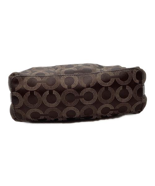 COACH（コーチ）COACH (コーチ) ハンドバッグ ブラウンの古着・服飾アイテム