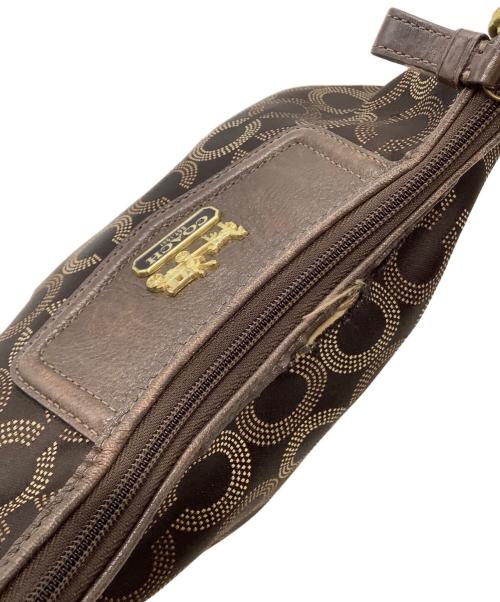 COACH（コーチ）COACH (コーチ) ハンドバッグ ブラウンの古着・服飾アイテム
