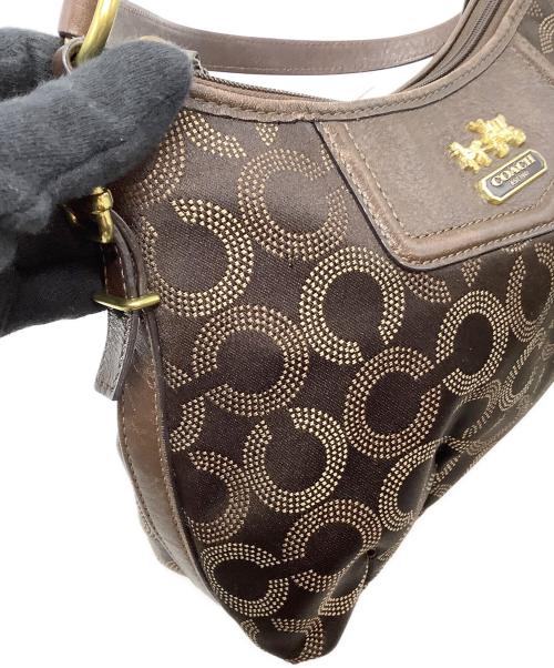 COACH（コーチ）COACH (コーチ) ハンドバッグ ブラウンの古着・服飾アイテム