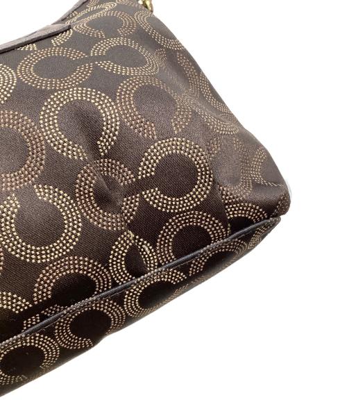 COACH（コーチ）COACH (コーチ) ハンドバッグ ブラウンの古着・服飾アイテム