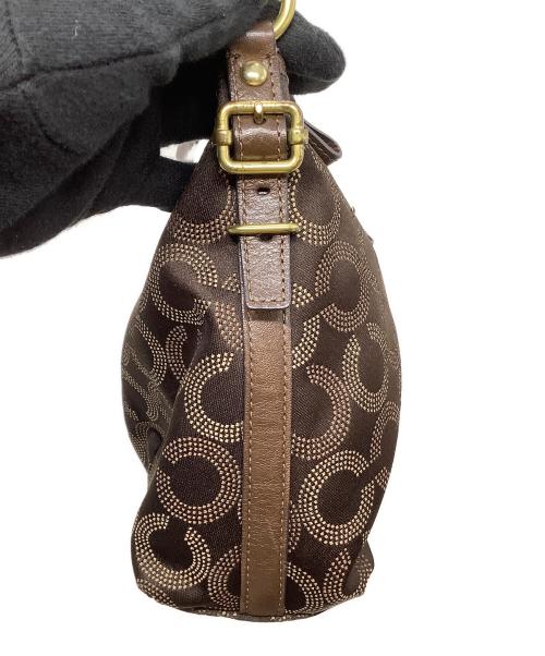 COACH（コーチ）COACH (コーチ) ハンドバッグ ブラウンの古着・服飾アイテム