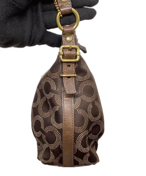 COACH（コーチ）COACH (コーチ) ハンドバッグ ブラウンの古着・服飾アイテム