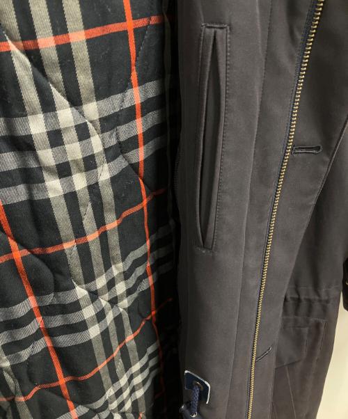 Burberry's（バーバリーズ）Burberry's (バーバリーズ) ライナー付コート ネイビー サイズ:Lの古着・服飾アイテム