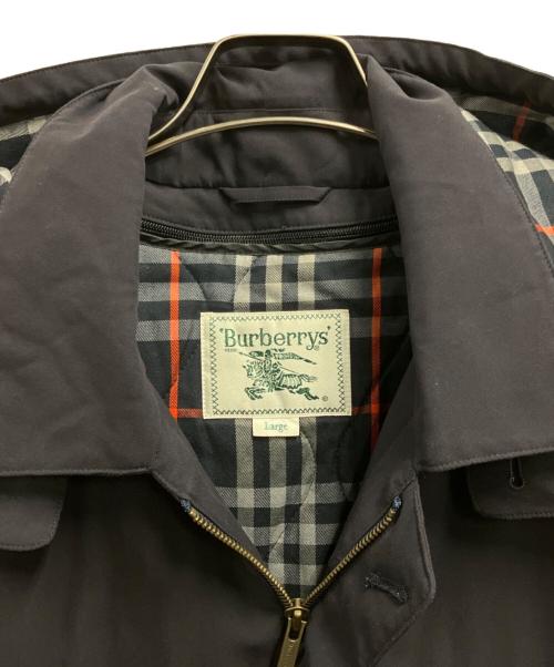 Burberry's（バーバリーズ）Burberry's (バーバリーズ) ライナー付コート ネイビー サイズ:Lの古着・服飾アイテム