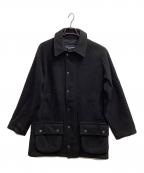 COMME des GARCONS HOMMEコムデギャルソン オム）の古着「ウールコート」｜ブラック