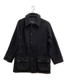 COMME des GARCONS HOMME（コムデギャルソン オム）の古着「ウールコート」｜ブラック