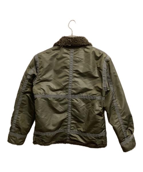 ALPHA（アルファ）ALPHA (アルファ) フライトジャケット グリーン サイズ:Lの古着・服飾アイテム