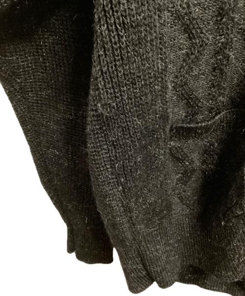 Y's bis（ワイズビス）Y's bis (ワイズビス) 厚手カーディガン ブラック サイズ:不明の古着・服飾アイテム