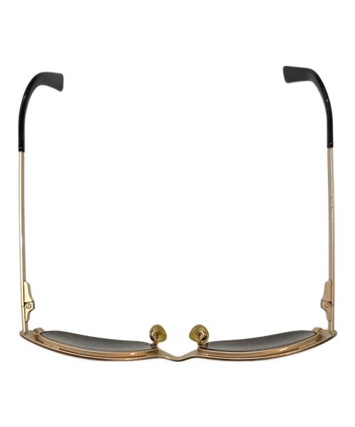 DOLCE & GABBANA（ドルチェ＆ガッバーナ）DOLCE & GABBANA (ドルチェ＆ガッバーナ) サングラス ゴールド×ブラック サイズ:48□17　135の古着・服飾アイテム