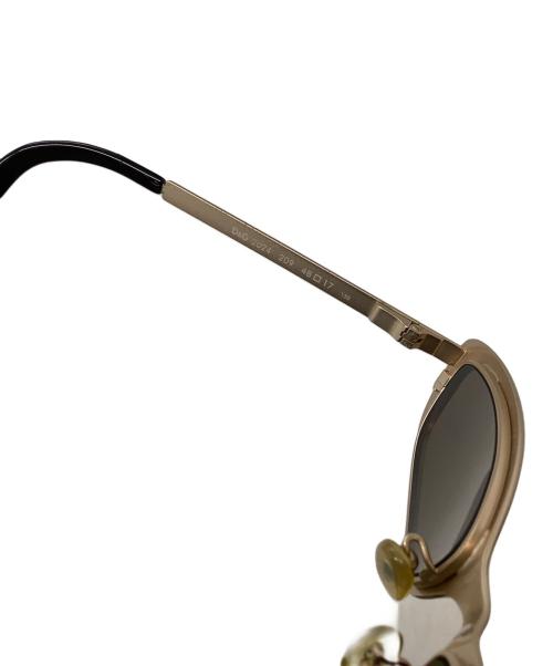 DOLCE & GABBANA（ドルチェ＆ガッバーナ）DOLCE & GABBANA (ドルチェ＆ガッバーナ) サングラス ゴールド×ブラック サイズ:48□17　135の古着・服飾アイテム
