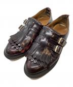 Dr.Martensドクターマーチン）の古着「ダブルモンクストラップシューズ」｜ブラウン