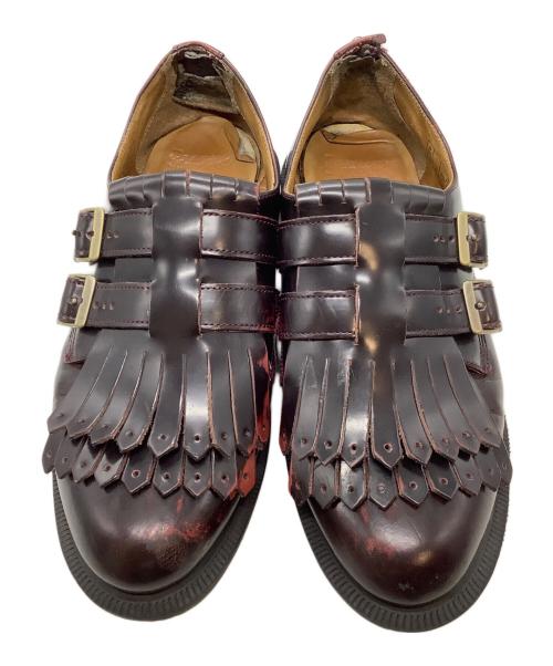 Dr.Martens（ドクターマーチン）Dr.Martens (ドクターマーチン) ダブルモンクストラップシューズ ブラウン サイズ:UK 6の古着・服飾アイテム
