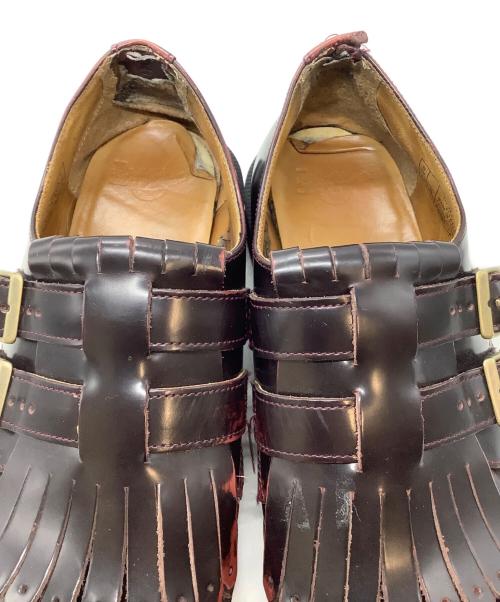 Dr.Martens（ドクターマーチン）Dr.Martens (ドクターマーチン) ダブルモンクストラップシューズ ブラウン サイズ:UK 6の古着・服飾アイテム