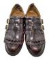 Dr.Martens (ドクターマーチン) ダブルモンクストラップシューズ ブラウン サイズ:UK 6：8000円