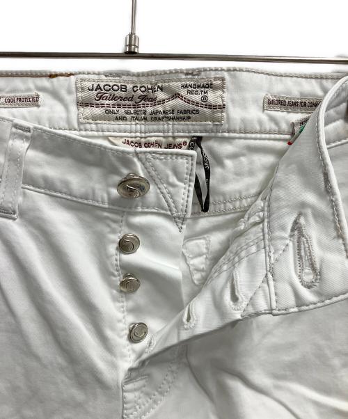 JACOB COHEN（ヤコブコーエン）JACOB COHEN (ヤコブコーエン) スキニーパンツ ホワイト サイズ:28の古着・服飾アイテム