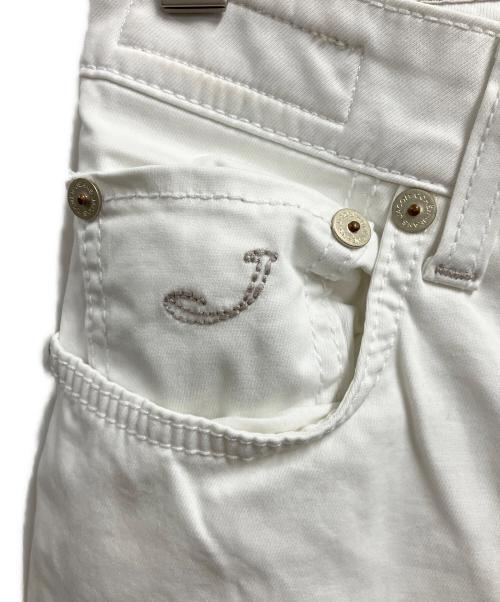 JACOB COHEN（ヤコブコーエン）JACOB COHEN (ヤコブコーエン) スキニーパンツ ホワイト サイズ:28の古着・服飾アイテム