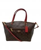 COACHコーチ）の古着「2WAYショルダーバッグ」｜ブラウン