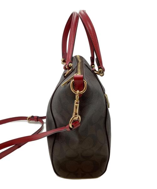 COACH（コーチ）COACH (コーチ) 2WAYショルダーバッグ ブラウンの古着・服飾アイテム