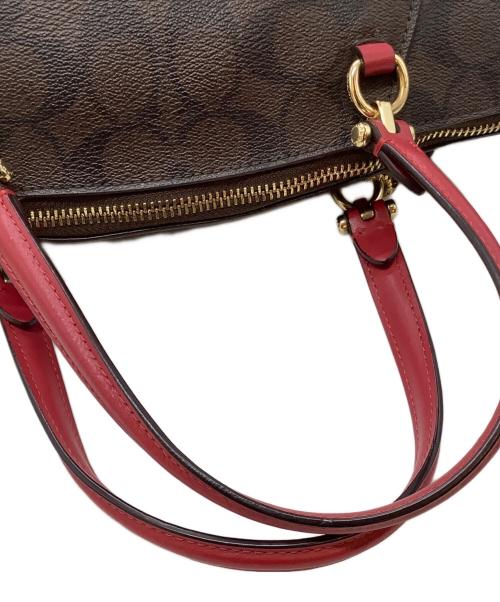 COACH（コーチ）COACH (コーチ) 2WAYショルダーバッグ ブラウンの古着・服飾アイテム