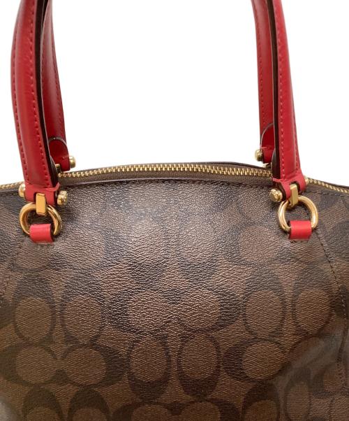 COACH（コーチ）COACH (コーチ) 2WAYショルダーバッグ ブラウンの古着・服飾アイテム