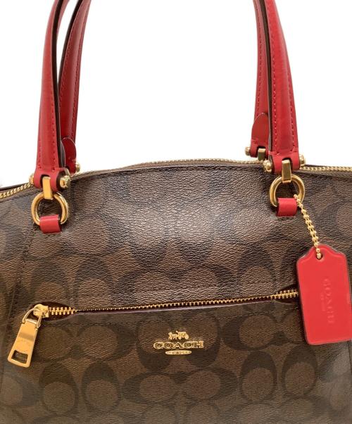 COACH（コーチ）COACH (コーチ) 2WAYショルダーバッグ ブラウンの古着・服飾アイテム