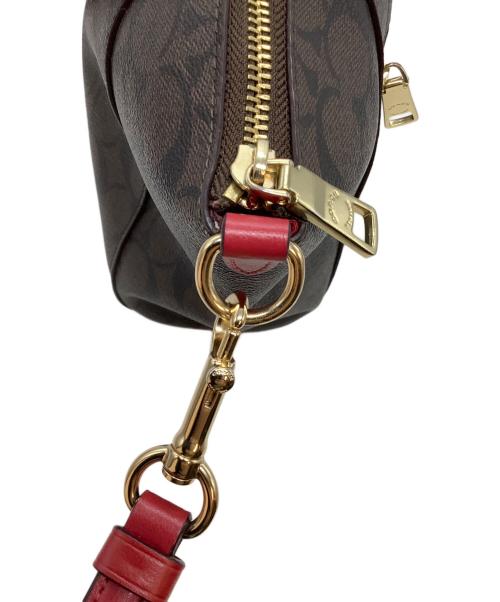 COACH（コーチ）COACH (コーチ) 2WAYショルダーバッグ ブラウンの古着・服飾アイテム