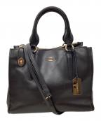 COACHコーチ）の古着「2WAYショルダーバッグ」｜ブラック