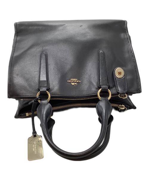 COACH（コーチ）COACH (コーチ) 2WAYショルダーバッグ ブラックの古着・服飾アイテム