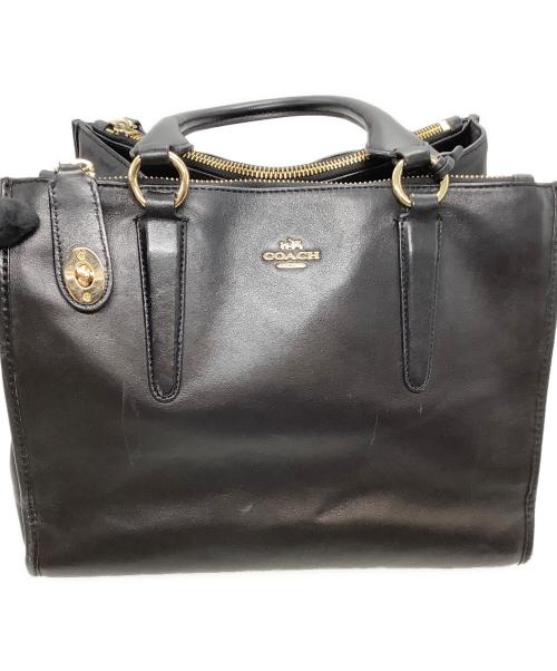 COACH（コーチ）COACH (コーチ) 2WAYショルダーバッグ ブラックの古着・服飾アイテム