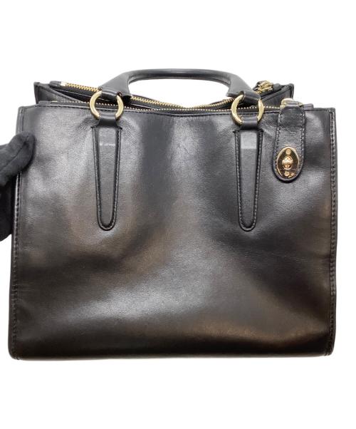 COACH（コーチ）COACH (コーチ) 2WAYショルダーバッグ ブラックの古着・服飾アイテム