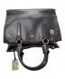 中古・古着 COACH (コーチ) 2WAYショルダーバッグ ブラック：3000円
