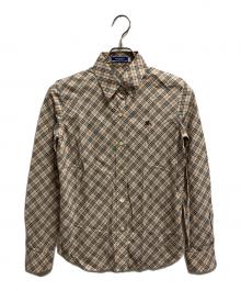 BURBERRY BLUE LABEL（バーバリー ブルー レーベル）の古着「長袖シャツ」｜ベージュ