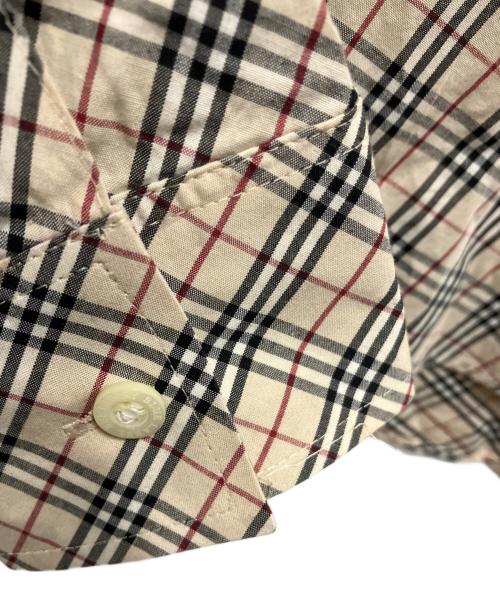 BURBERRY BLUE LABEL（バーバリー ブルー レーベル）BURBERRY BLUE LABEL (バーバリー ブルー レーベル) 長袖シャツ ベージュ サイズ:SIZE 38の古着・服飾アイテム