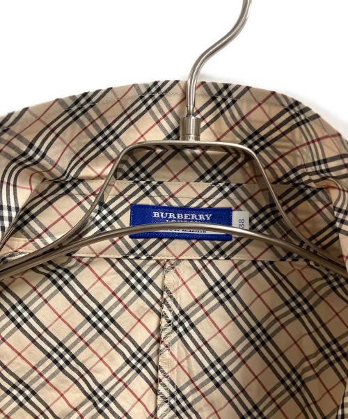BURBERRY BLUE LABEL（バーバリー ブルー レーベル）BURBERRY BLUE LABEL (バーバリー ブルー レーベル) 長袖シャツ ベージュ サイズ:SIZE 38の古着・服飾アイテム