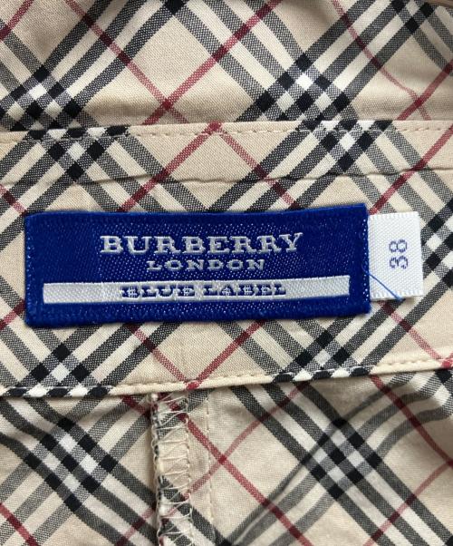BURBERRY BLUE LABEL（バーバリー ブルー レーベル）BURBERRY BLUE LABEL (バーバリー ブルー レーベル) 長袖シャツ ベージュ サイズ:SIZE 38の古着・服飾アイテム