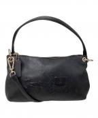 COACHコーチ）の古着「ショルダーバッグ」｜ブラック